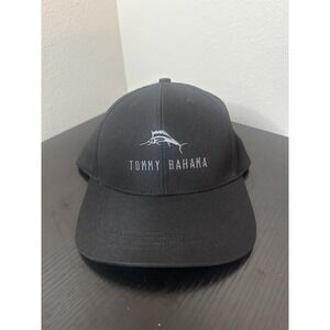 Tommy Bahama Live The Island Life Cap Hat Men's Black One Size Golf‎ Baseball